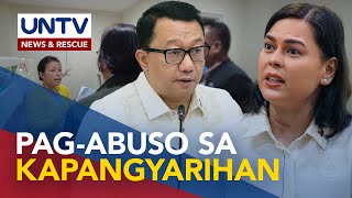 VP Sara House panel order na ilipat si Atty Lopez kahit disoras ng gabi ‘abuse of power’ [upl. by Retseh499]