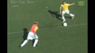 Coerver Moves Shimmy Step Over [upl. by Verger]