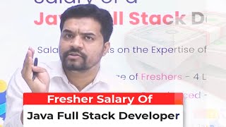 Initial Salary of Java Full Stack Developer  Fresher Salary jtc shorts [upl. by Buckler802]