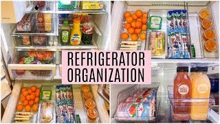 REFRIGERATOR ORGANIZATION IDEAS  Clean and Organize with me  Tara Henderson [upl. by Nyladnar]