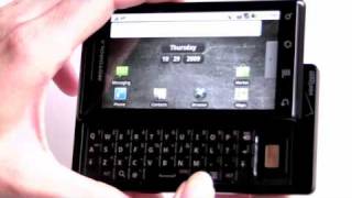 Motorola Droid for Verizon Video Review [upl. by Nhguahs]