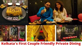 Haazir Kolkata  Romantic Private Dining in Kolkata  KOLKATA’s 1st Private Dining  Lifafa Biryani [upl. by Aden81]