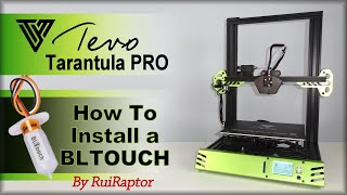 HOW TO INSTALL BLTouch  Tevo Tarantula PRO [upl. by Marfe122]