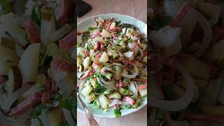 немецкий салат рецепты bake еда kahvaltı салат salad food yummy обед breadfast lunch [upl. by Angelina]