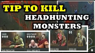 EASY WAY TO TAKE HEADHUNTING ARENA MONSTERS DOWN  HEADHUNTING EVENT  LDOE [upl. by Lexie]