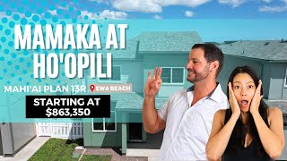 🏠🔍 New Hoopili Homes For Sale  Tour Hoopili Homes  MahiAi 13R Floor Plan at Mamaka [upl. by Con]