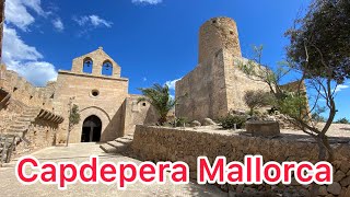 CAPDEPERA MALLORCA SPAIN 🇪🇸  WALKING TOUR [upl. by Yremrej]