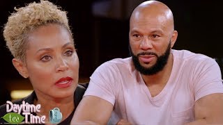 Jada Pinkett Smith REACTS as Common OPENS UP about his SECRETS amp MORE [upl. by Enidlareg82]