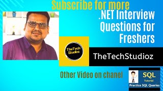 NET Interview Questions for Freshers amp 02 Years Experience  NET Interview Preparation [upl. by Airogerg]