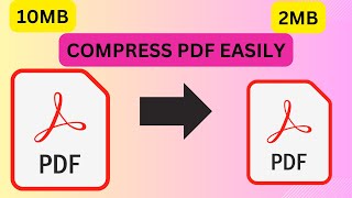 How to compress large PDF files in a super easy way [upl. by Eile]