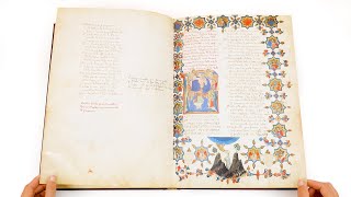 Divine Comedy Codice Trivulziano 1080  Facsimile Editions and Medieval Illuminated Manuscripts [upl. by Asiral]