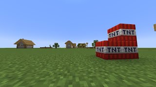 TNT VILLAGE  Minecraft [upl. by Luap]