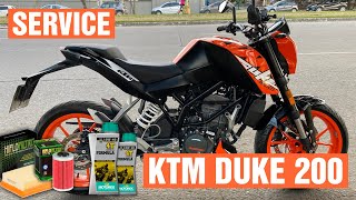 Service KTM Duke 200  TUCUMÁN ARGENTINA [upl. by Lah]