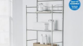 put together mainstays over the toilet shelf rack [upl. by Connie]