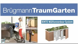 BINTO Mülltonnenbox  Müllbox  System Aufbauvideo [upl. by Hepzi370]