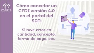 CÓMO CANCELAR UN CFDI FACTURA O RECIBO DE HONORARIOS VERSIÓN 4 0 EN EL PORTAL DEL SAT FÁCIL Y RÁPIDO [upl. by Aeli]