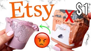 1 ETSY SLIME REVIEW Is It Worth It [upl. by Selemas]