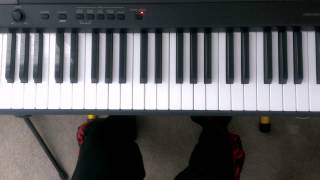 Major Scales How to Play G Flat Major Scale on Piano Right and Left hand [upl. by Nyar]