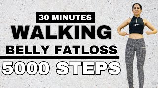 Walk at Home Workout to Lose Belly Fat 30 Minutes [upl. by Landry865]