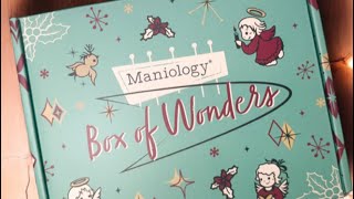 Maniology Box of Wonders Unboxing See all the items FULL SPOILERS maniology maniologyambassador [upl. by Lashondra]