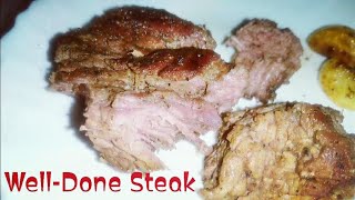 Beef Steak Recipe  Butter Basted Beef Steak  Step by Step  ChillandGrill [upl. by Robbins276]