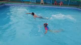 Karjat resort swimming [upl. by Yrahcaz197]