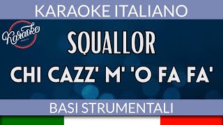 Squallor  Chi cazz m o fa fa  Karaoke Strumentale 🎤 [upl. by Richel448]