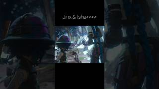 Jinx amp Isha EDIT  Arcane S2 Act2  arcane jinx jinxarcene isha ishaarcane [upl. by Mechelle]