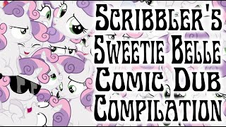 Scribblers Sweetie Belle Comic Dub Compilation MLP Comic Dubs [upl. by Philis110]