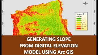 HOW TO GENERATE SLOPE FROM DEM USING Arc GIS STEP BY STEP አማርኛ ቱቶር [upl. by Erehs]