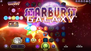 Starburst Galaxy Slot by NetEnt coming 26th Nov 2024🆕 [upl. by Htebazle]