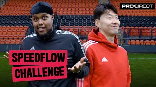 CHUNKZ amp SON HEUNGMIN ARSENAL VS SPURS SPEED CHALLENGE [upl. by Dincolo174]