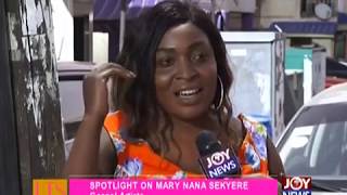 SPOTLIGHT ON MARY NANA SEKYERE  Lets Talk Entertainment on JoyNews 9818 [upl. by Sliwa]