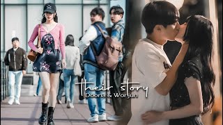 Kpop Idol fell in love with a college student  Doona amp Wonjun Story  KOREAN DRAMA  Doona [upl. by Atenaz]