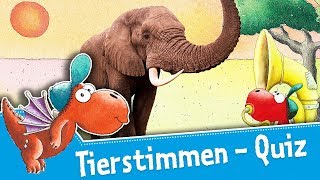 TierstimmenQuiz  Der kleine Drache Kokosnuss – Ratespiel für Kinder – Neues von der Dracheninsel [upl. by Maryrose]