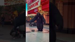 King Kong dance  Fremont Street Experience [upl. by Faxon]