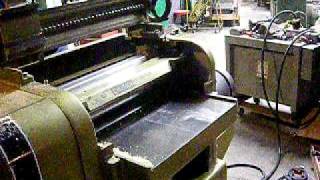 18 inch woodshop planer Powermatic woodworking 180 75hp [upl. by Autry]