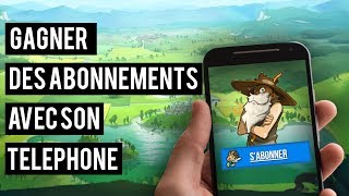 DOFUS  GAGNER DES ABONNEMENTS AVEC SON TÉLÉPHONE 2017 [upl. by Mabel]