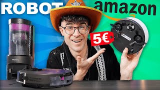 HO COMPRATO IL ROBOT AMAZON DA 5€ 🥶 vs Eureka E20 Plus [upl. by Aerdnael]