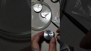 Seiko datejust snxj89 dial hands and case assembly shortsvideo shorts seiko watchrestoration [upl. by Wilek]