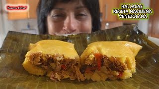 VENEZUELA Y SUS HALLACAS RECETA COMPLETA NAVIDEÑA DELICIOSAS FELIZ NAVIDAD [upl. by Yetah]