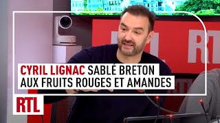 Cyril Lignac  le sablé breton aux fruits rouges et amandes [upl. by Zaslow]