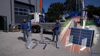 Von der Palettengabel zum ProfiEquipment für Solarbauer Klaas Kran K760 [upl. by Dolan]