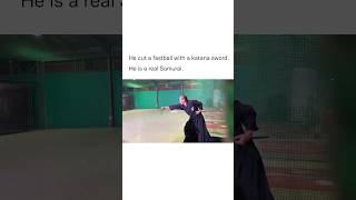 Cutting A 100 MPH FASTBALL shortsviral [upl. by Hoeve]