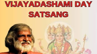 LIVE VIJAYADASHAMI  VICTORY DAY SATSANG WITH AtmaNambi [upl. by Entroc]