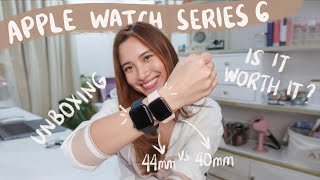 APPLE WATCH SERIES 6 40mm amp 44mm Unboxing  Angel Yeo [upl. by Eppes]