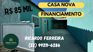 Casas de 1 Quarto à Venda no Gravatá 1 Unamar – A Partir de R 85 Mil com Financiamento Direto [upl. by Tevlev]