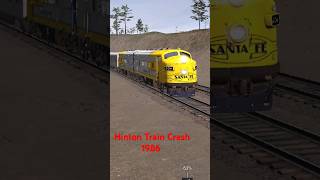 Hinton Train Crash 1986 remake 3 [upl. by Nahtanod]