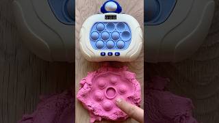 Kineticsand Popit Machine 😱🤣🤩 satisfying kineticsand popit machine trend funny shorts [upl. by Arratoon866]