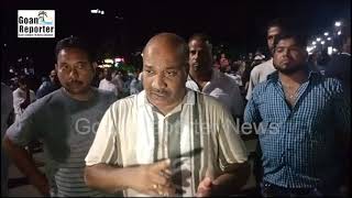 Goan Reporter Cancona Municipality Ex Chairperson Simon Rebello demands arrest of Velingkar [upl. by Westfall]